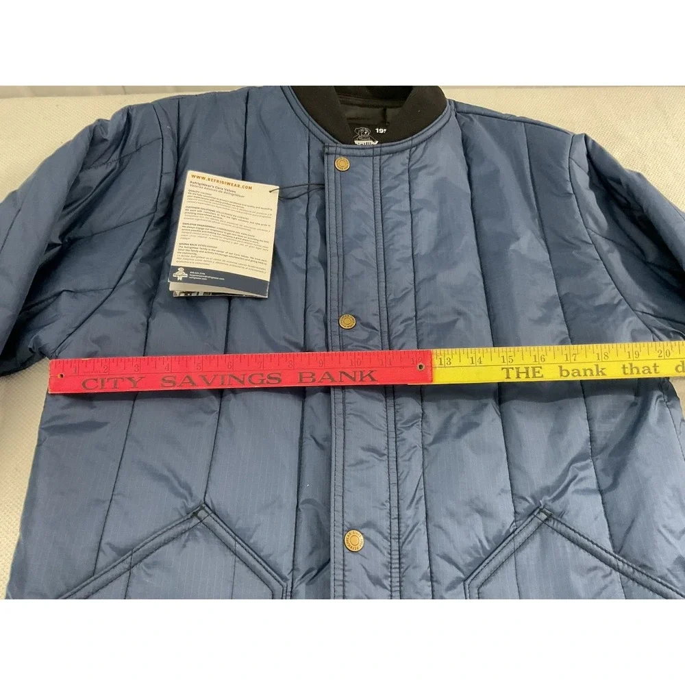 RefrigiWear Men's‎ M 0525R Cooler Wear Fiberfill Insulated Workwear Jacket Nylon